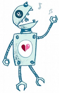 Singing robot