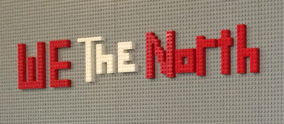 We the North in LEGO block - the perfect combo of Canadian and Danish